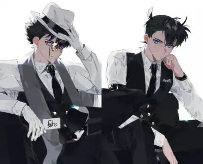 工藤新一黑羽快斗
