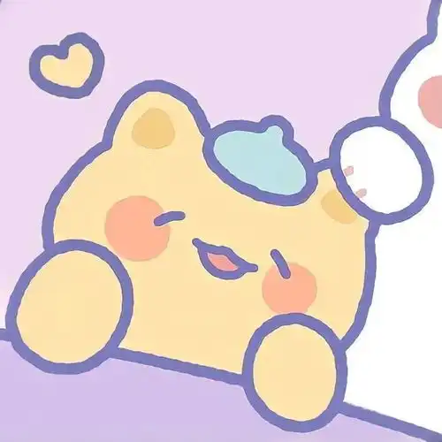 小众卡通情侣头像
