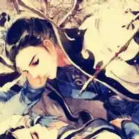 古风情侣头像红色唯美微信头像图片大全

