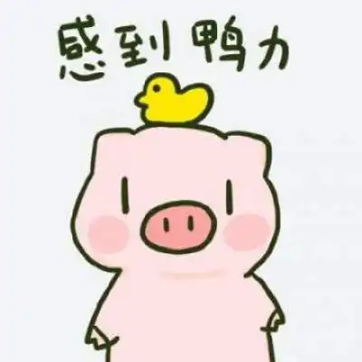 2019猪年卡通头像配文字猪猪头像可爱高清大全

