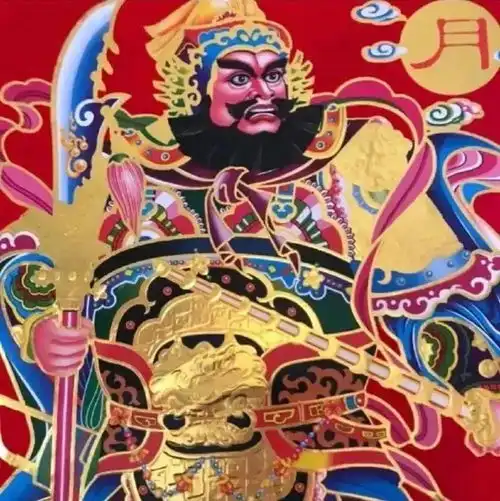 左右门神新年专用恶搞情侣头像
