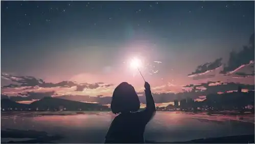 天暗下来,你就是光
