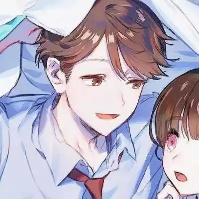 双人同框情侣头像

