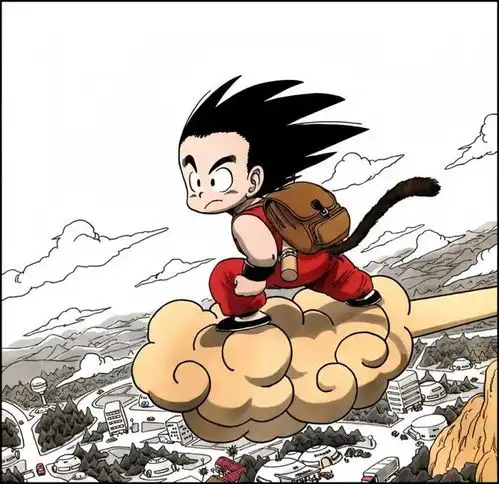 龙珠,鸟山明最初的设定,魔人布欧大长腿,悟空是一只纯猴子
