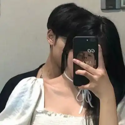 情侣照片真人头像,超甜氛围感的真人情头
