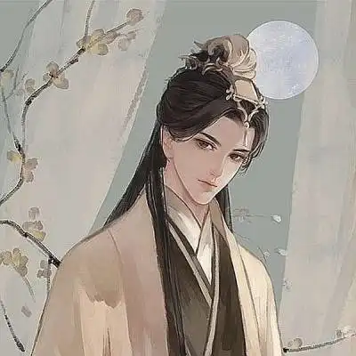 古风动漫头像男生冷酷古风头像男仙风道骨系列
