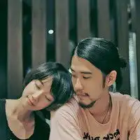 情侣头像唯美我心似海海中有你
