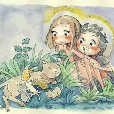 新年插画风伴侣头像
