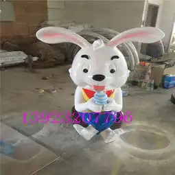 可量尺寸定做玻璃钢卡通雕塑工厂
