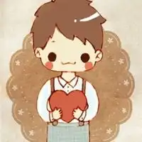 有一种温暖叫有你陪伴卡通情侣头像
