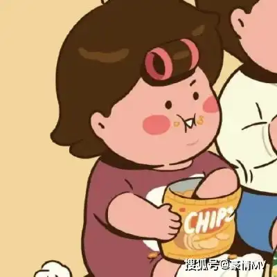 情侣头像动漫可爱一人一张看不出的情侣头像图片
