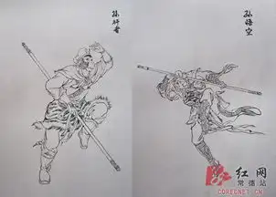 常德90后学生画35米长西游记人物图谱
