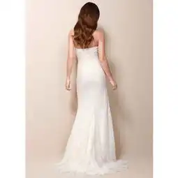 王薇薇verawang70019000女款婚礼薄纱裹胸6白色系象牙白色抹胸细花蕾丝褶皱大拖尾婚纱vw351044价格报价图片正品品牌
