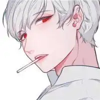 彩色素描动漫头像男生冷酷微信头像图片大全
